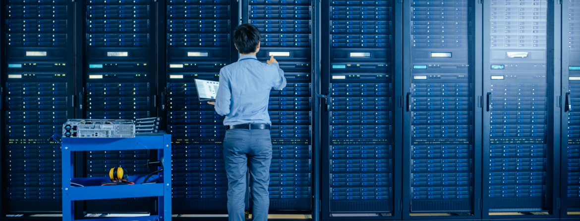 Man in Blue Data Center   Large